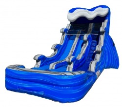 18ft Wave Dual Lane Water Slide